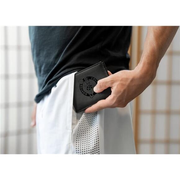 Laser Engraved Billfold Wallet Laser Engraved Bill-fold Wallet - Slim Design - Picture 2 of 7